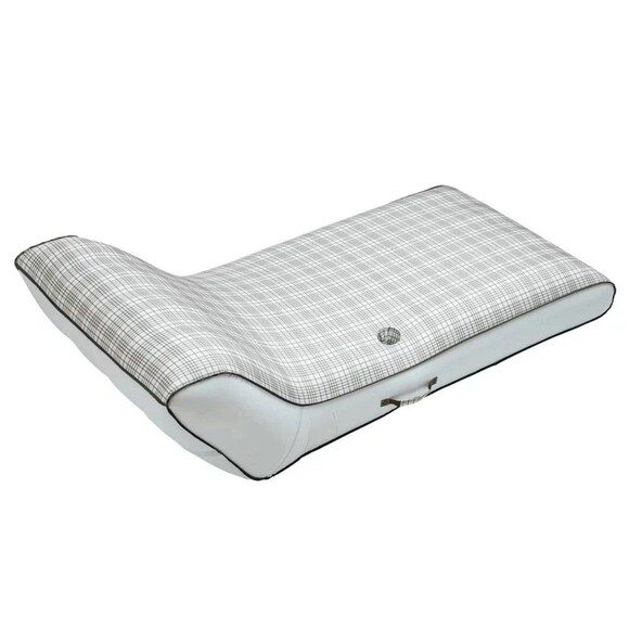 Layered Plaid Inflatable Pool Lounger Green/Blue - Hearth & Hand with Magnolia - Picture 4 of 7